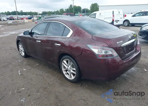 2014 Nissan Maxima 3.5 S z USA, uszkodzony, nr VIN 1N4AA5AP3EC433477